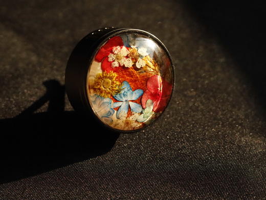 创意手工押花汽车出风口香薰 商品图1