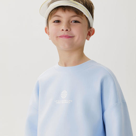 马克珍妮男童弹力运动空气卫衣2025年春装新款250029 商品图3