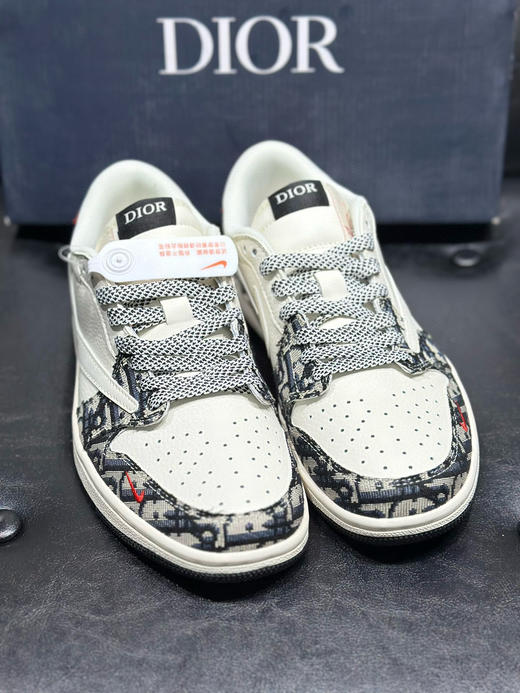 春季特惠💰430 Travis Scott x Air Jordan 1 Low 防滑 低帮 倒钩定制联名 商品图4