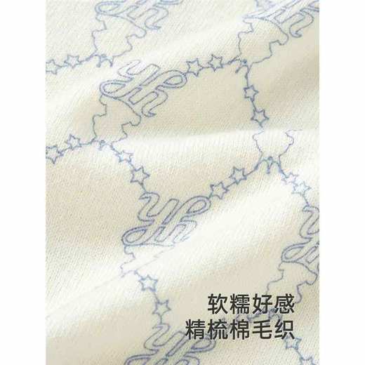 英氏儿童毛衣春夏长袖男童纯棉针织衫2025新款毛衫YRMFJ1R006A 商品图4