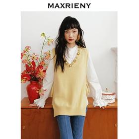 MAXRIENY  真两件套头衫MC85SW759