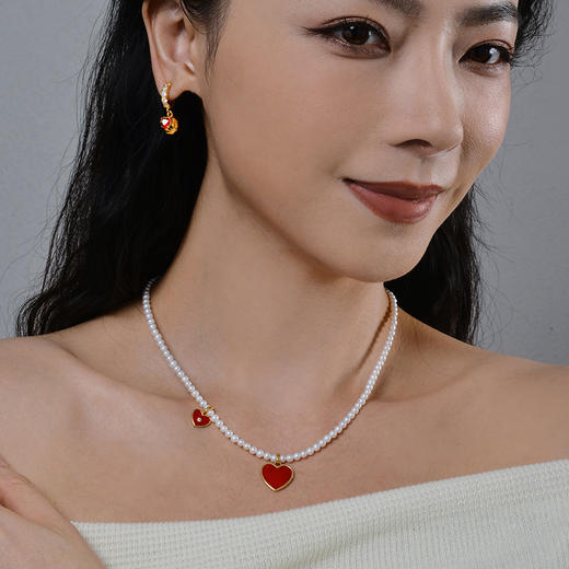 Manreya玛芮雅“浪漫甜心”淡水珍珠项链 商品图2