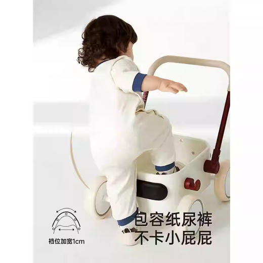 英氏婴儿衣服长袖春夏华夫格宝宝连体衣2025新款爬服YRHAJ1R001A 商品图2