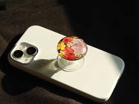 创意手工押花手机气囊支架