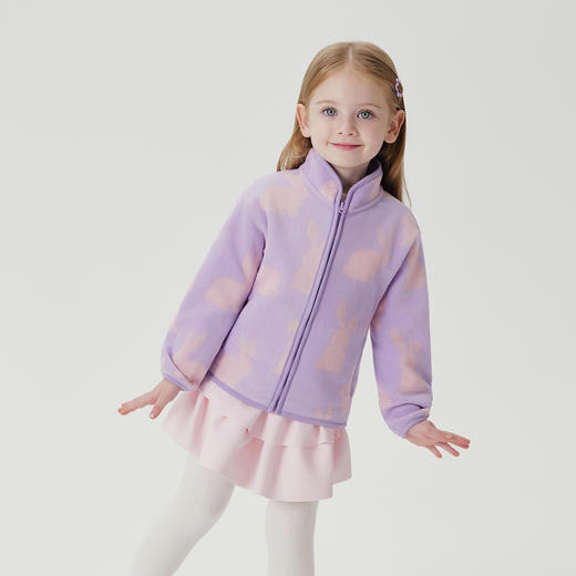 【抗静电】马克珍妮男童女童外套春秋款摇粒绒儿童外套上衣231323 商品图2