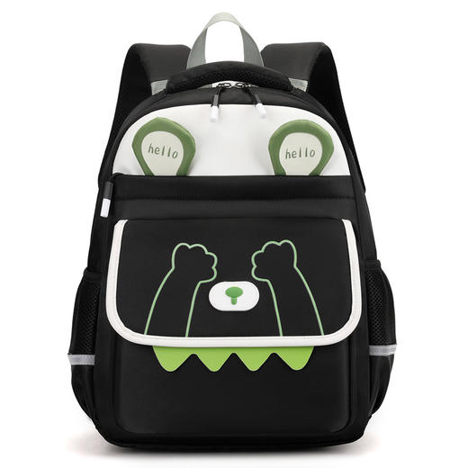 【肩脊全面减负，S型蜂巢肩带设计】小学生1-3年级书包 女生双肩简约 2025大容量 小众设计轻便可爱背包-QQ 商品图4