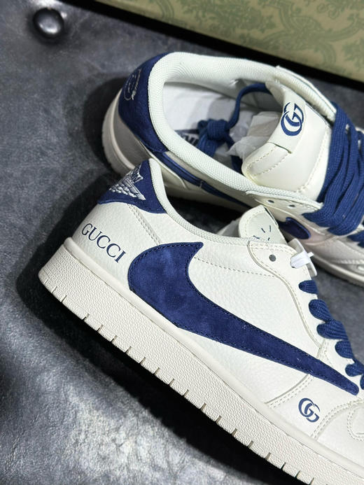 春季特惠💰430 Travis Scott x Air Jordan 1 Low 防滑 低帮 倒钩定制联名 商品图6