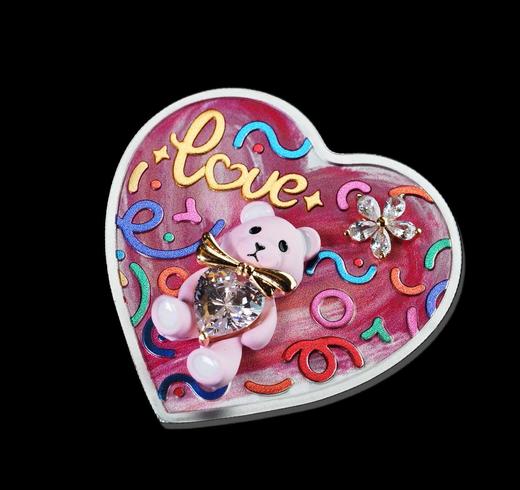 预定！2025情人节纪念银币 施洛华士奇水晶 纽埃官方发行 商品图10