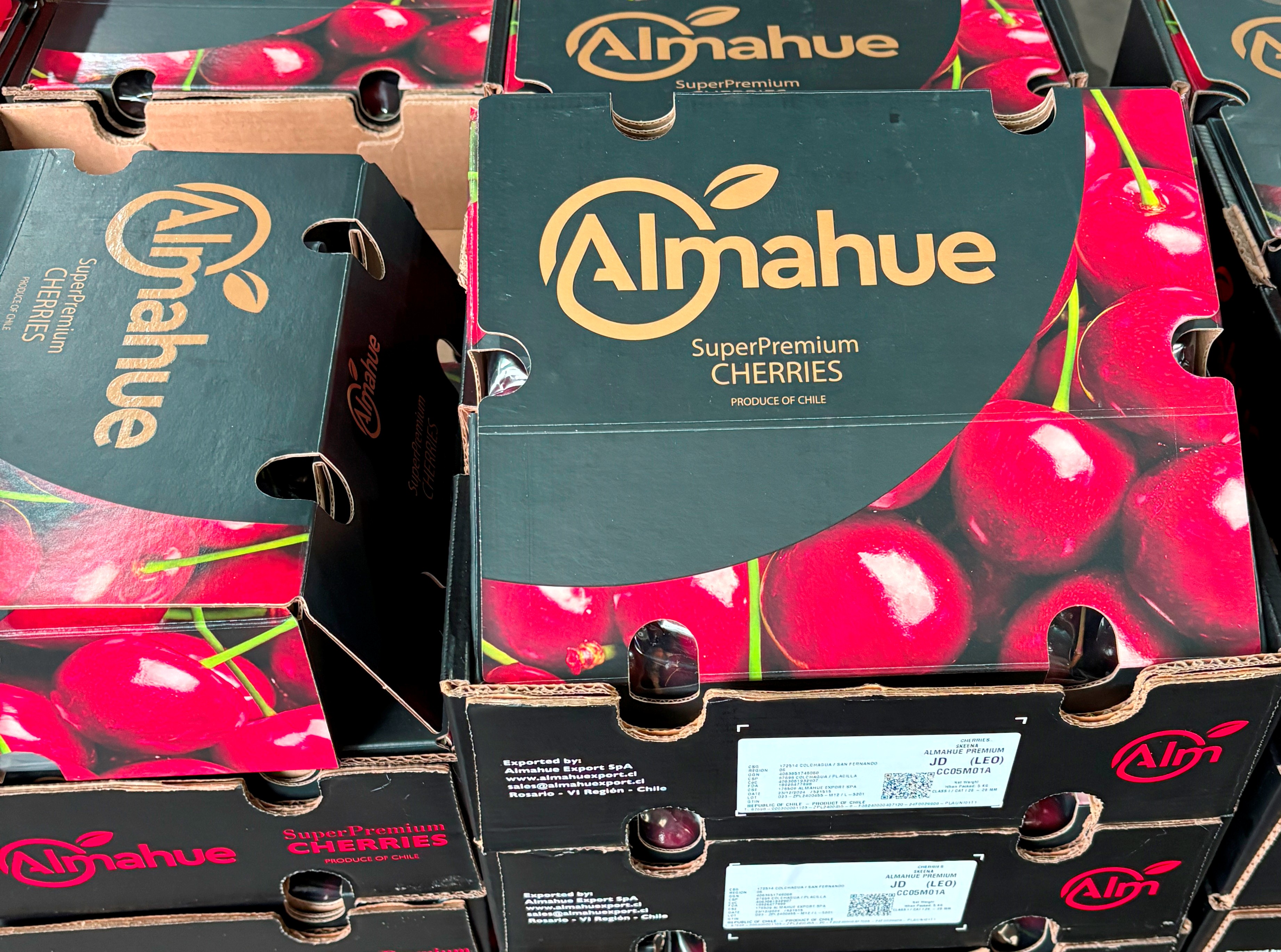 智利斯基纳JD车厘子5斤原箱1件