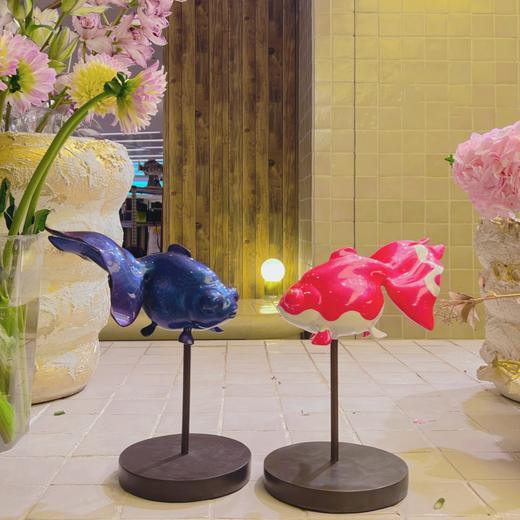 邹亮《丹-粉金鱼》999版 商品图3