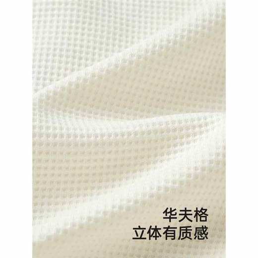 英氏婴儿衣服长袖春夏华夫格宝宝连体衣2025新款爬服YRHAJ1R001A 商品图1