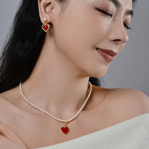 Manreya玛芮雅“幸福心遇”淡水珍珠项链 商品图4