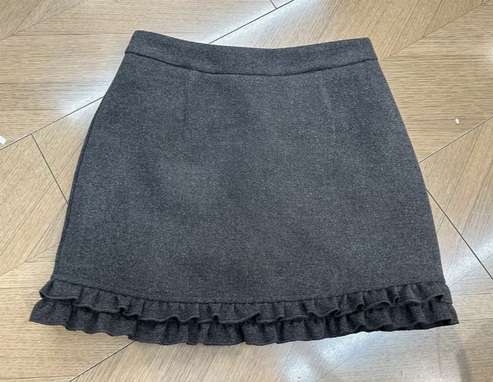 【门店同款】ENJOY冬季漂亮朋友木耳边短半裙 160943294