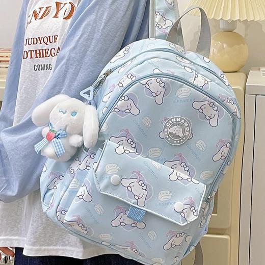 【开学季新款❗️儿童双肩包】采用尼龙材质，耐磨耐脏一擦即干净❗️双肩透气肩带，不勒肩膀 肩感舒适❗️小学生新款玉桂狗美乐蒂超轻外出旅游上学双肩包L 商品图1
