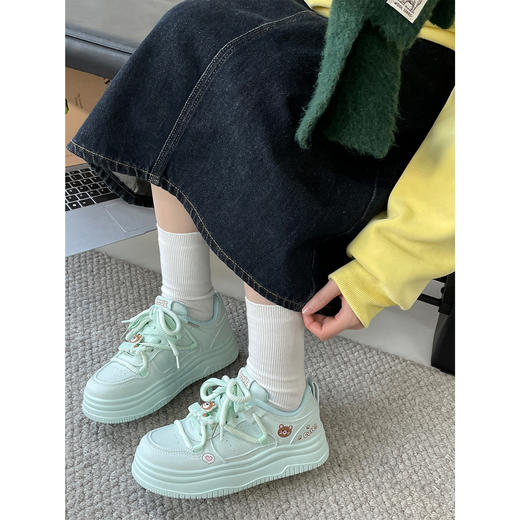 【YW】无忧购25年春季韩系卡通小清新百搭小众休闲板鞋MIS-3531（截单后7天发货) 商品图5