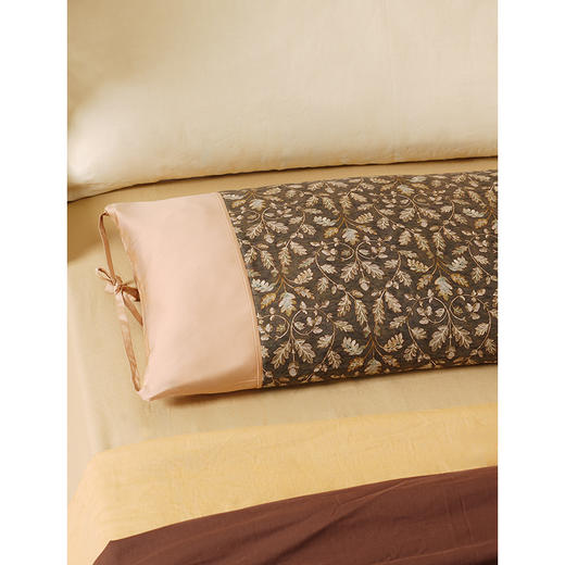 秋韵橡叶系列调节枕荞麦壳枕头护颈椎助睡眠成人不塌陷 商品图3