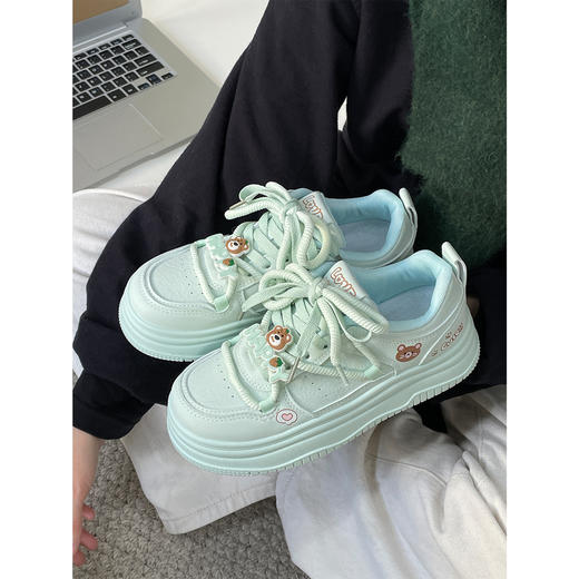 【YW】无忧购25年春季韩系卡通小清新百搭小众休闲板鞋MIS-3531（截单后7天发货) 商品图7