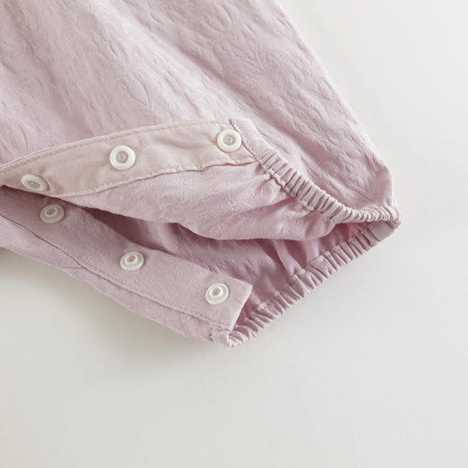 【A类】马克珍妮女宝宝透气花苞背带裤 婴儿连体衣春装新款250257 商品图4