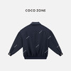 COCO ZONE 美式复古翻领长袖外套简约百搭休闲上衣CC1B1494 商品缩略图1
