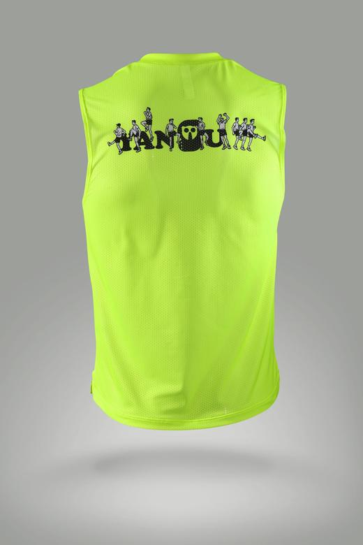 严素跑步坎肩背心，马克操 坎肩型背心，男女通款，轻量，快干，严素态度 商品图1