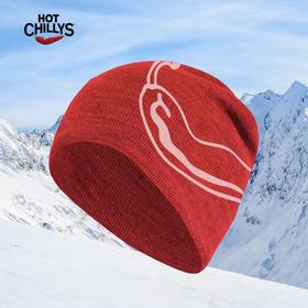 HOTCHILLYS热椒羊毛针织帽男女款户外保暖滑雪运动毛线帽冷帽