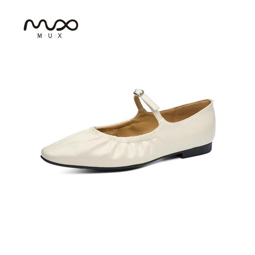 MUX迈思2025新款舒适方头百搭浅口软底鞋 商品图1