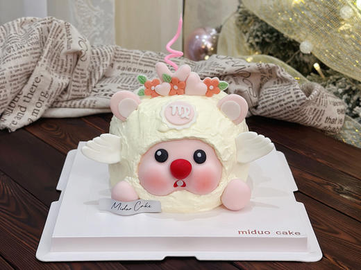 立体蛋糕 处女座Loopy 小海狸 星座 男生女生蛋糕 商品图0