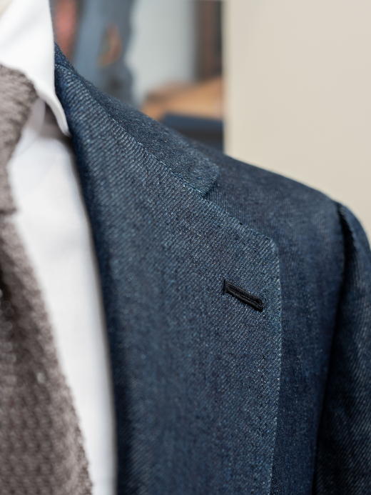 Sartoria Pirozzi Denim Linen Jacket 商品图4