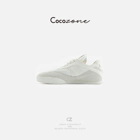 COCO ZONE 早春设计感网面透气平底系带休闲鞋CD2A0072