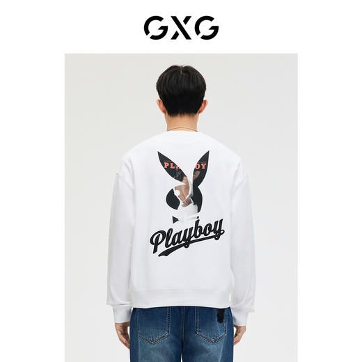 GXG男装潮流兔子刺绣卫衣 春季热卖时尚卫衣 商品图2