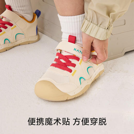 卡特兔婴儿学步机能2025春季新品幼儿园小白鞋宝宝男童女童步前鞋 商品图3