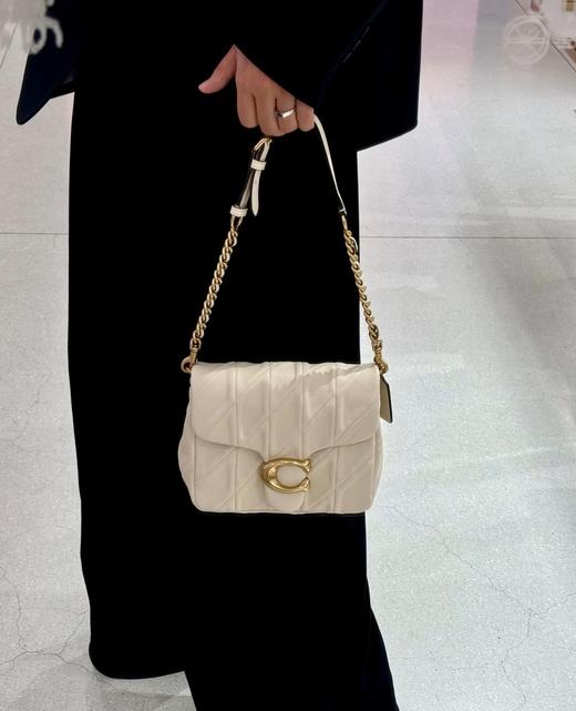 c-oach蔻驰 女士times菱格纹绗缝tabby（CB） 商品图7