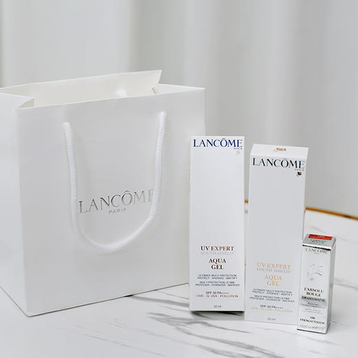 【长效保湿 高倍防晒 SPF50+/PA++++】 兰蔻小白管新版防晒 50ml 【清爽版】(购买2只装赠送兰蔻口红一支正装3.4克) 商品图1