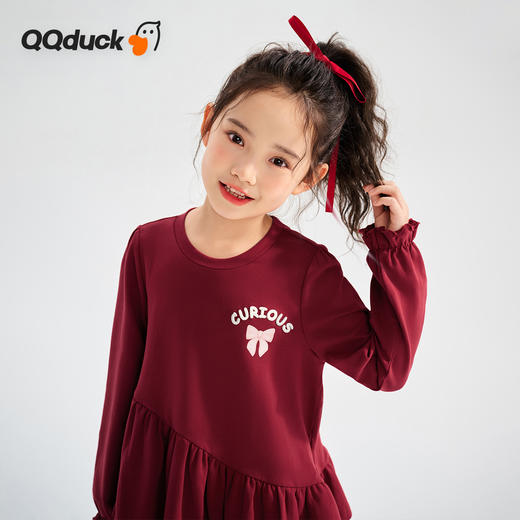 【清仓捡漏】【120-165】【可可鸭】女童春秋T恤网纱拼接甜美娃娃衫 商品图3