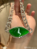 老坑玻璃种艳绿套链【5182301】具体价格微信咨询 商品缩略图1