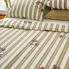 复古条纹系列全套一整套亚麻透气亲肤厚单人一体被子 商品缩略图4