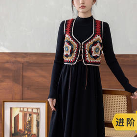 苏苏姐家椿野马甲手工DIY钩针衣服羊毛线外套上衣毛线材料包