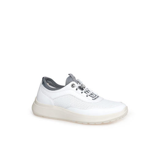 豪麟名鞋都彭男鞋休闲鞋牛皮革E34171329白色 商品图0