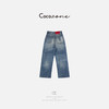 COCO ZONE 100棉美式复古水洗直筒牛仔裤ACD1A0001 商品缩略图1