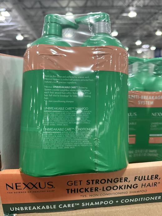 到手价269 NEXXUS 强韧洗护套装946ml*2瓶  美国代购，无中文标签，介意慎拍 商品图2