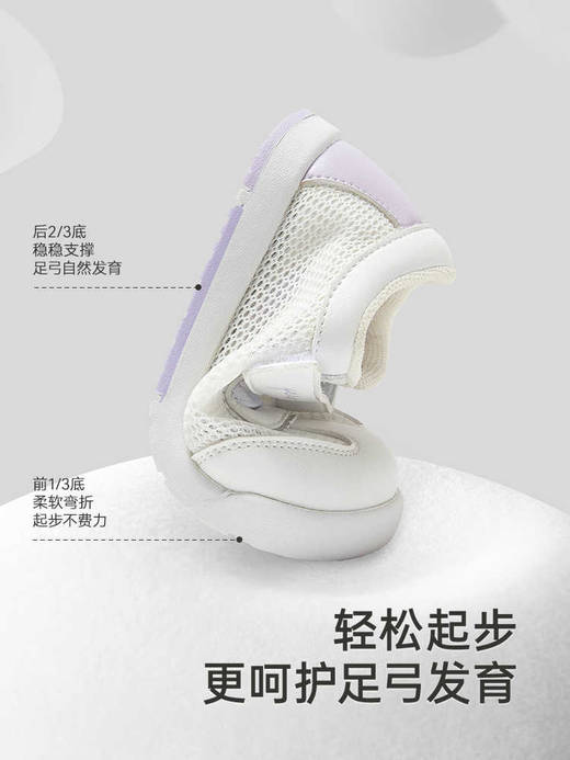 英氏儿童鞋春夏儿童学步鞋男童休闲鞋女童防滑软底鞋YFXHJ2R013A 商品图3