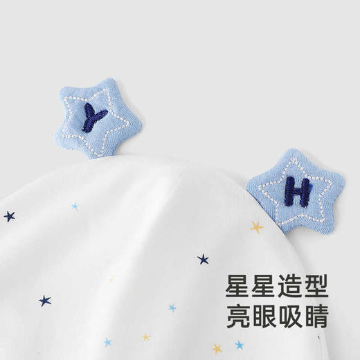 英氏新生儿胎帽竹纤维圆帽春夏透气宝宝帽子25年新品YLSJJ0R009A 商品图4