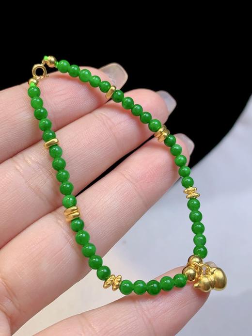 6mm翡翠手链 商品图1