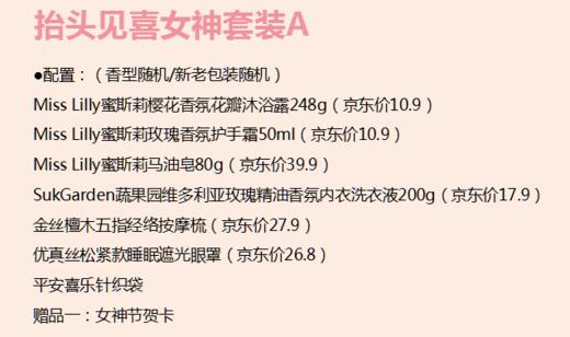 蔬果园抬头见喜女神套装A 商品图1