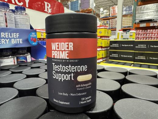 Weider Prime韦德男士功能睾酮素复合维生素补充剂120粒装，美国代购，无中文标签，介意慎拍 商品图0