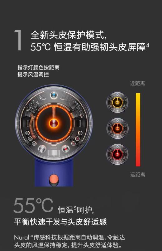 Dyson戴森HD16智能吹风机湛蓝紫 商品图0