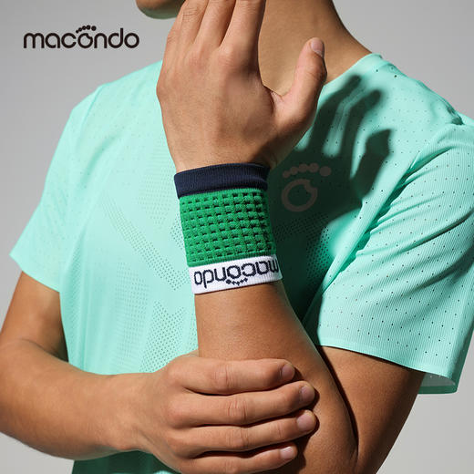 春夏马孔多运动护腕 吸汗透气清爽 无缝编制 高弹百搭【单只】 商品图4