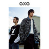 GXG男装黑色休闲短袖T恤 春季热卖T恤 商品缩略图1