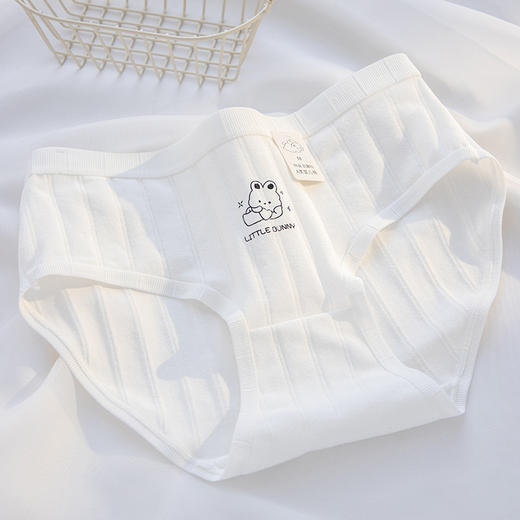 【YW】无忧购五条装7A抗菌裆可爱兔子印花女士内裤2511(截单后7天发货) 商品图9