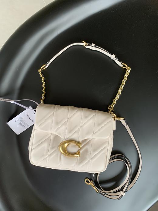 c-oach蔻驰 女士times菱格纹绗缝tabby（CB） 商品图0